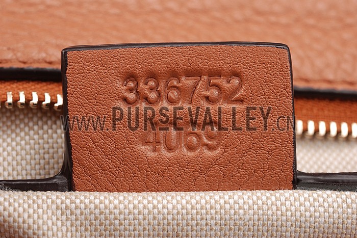 Gucci Soho Leather Shoulder Bag Brown