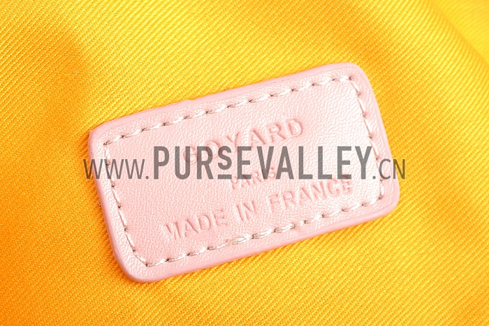 Goyard Zipped Pouch Pink