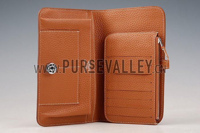 Hermes Dogon Wallet Brown 18926633