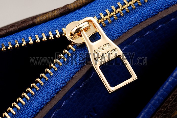 Louis Vuitton Monogram Pallas Clutch Blue 18926642