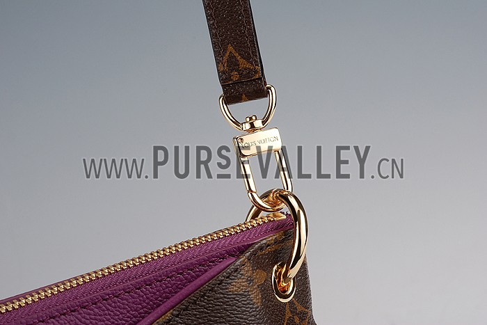 Louis Vuitton Monogram Pallas BB Purple PM Bag