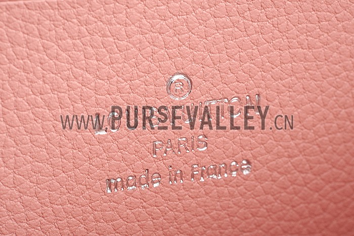 Louis Vuitton Empreinte Zippy Wallet With Studs Light Pink