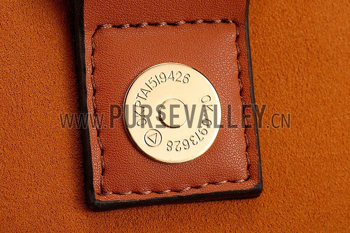 Chloe Faye Small Bag Brown Suede Leather Flap