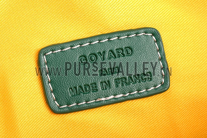 Goyard Zipped Pouch Green