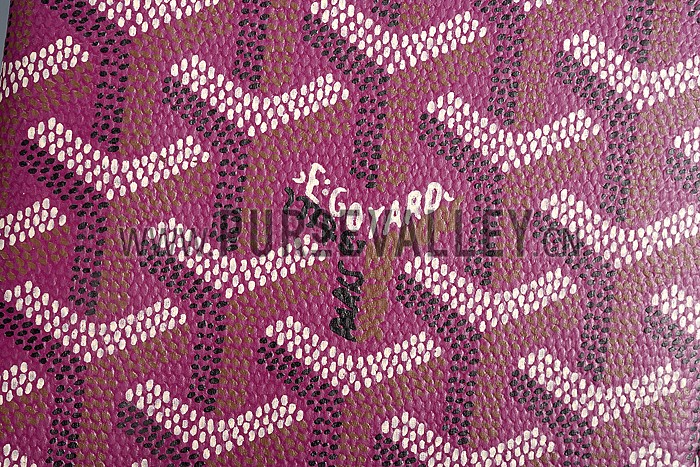 Goyard Passport Cover Plum