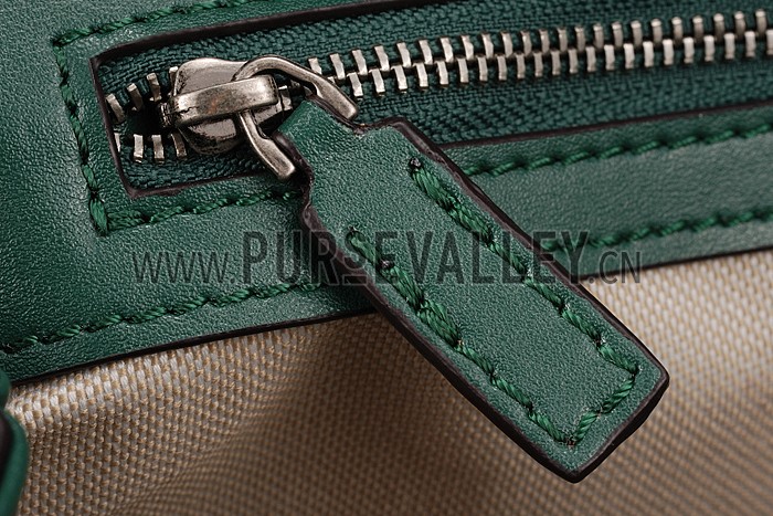 Gucci Bamboo Daily Blooms Bag Emerald Green