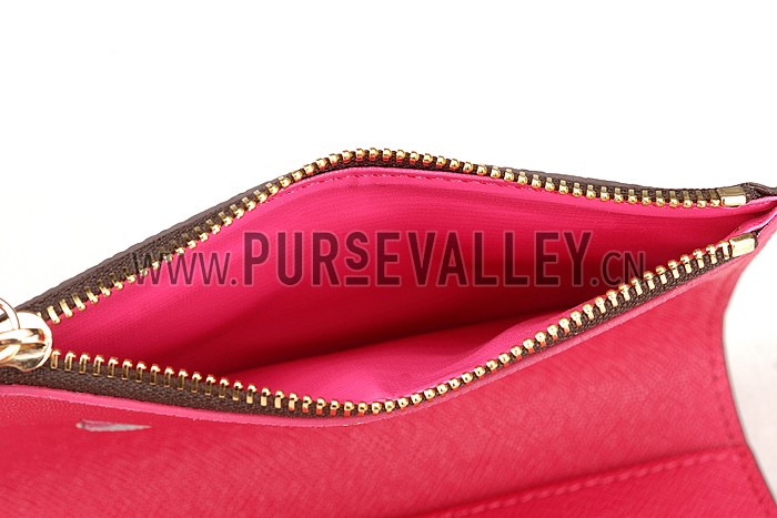 Louis Vuitton Adele Compact Wallet Fuchsia