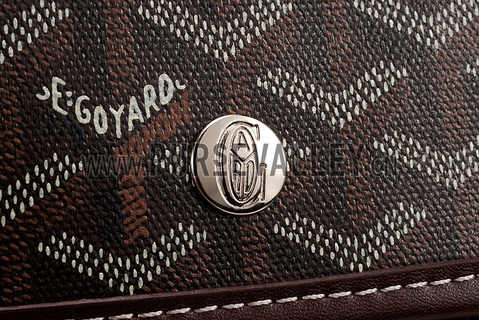 Goyard St Louis Tote Brown