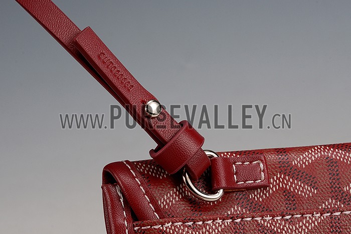 Goyard St Louis Tote Dark Red