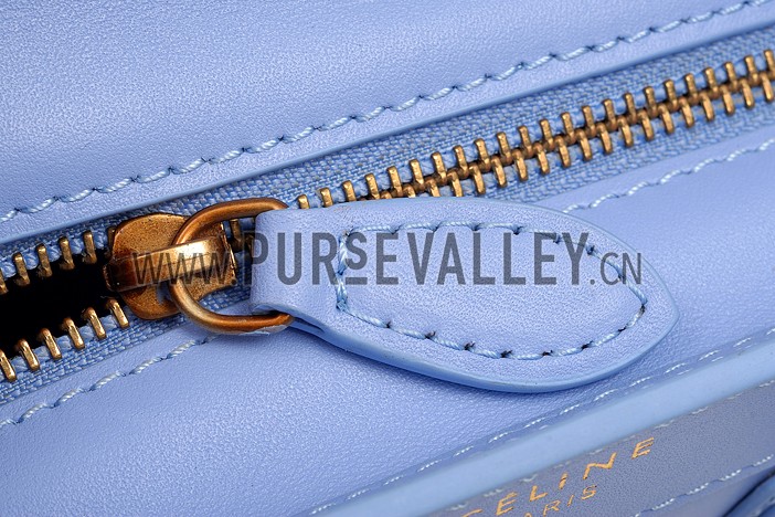 Celine Nano Luggage Light Blue