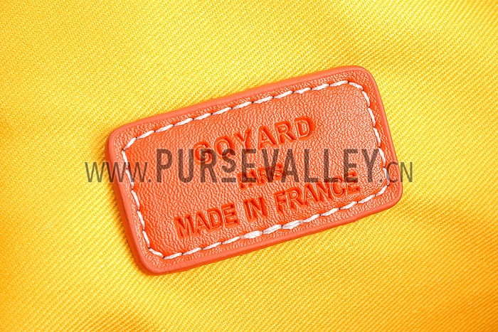 Goyard Zipped Pouch Orange