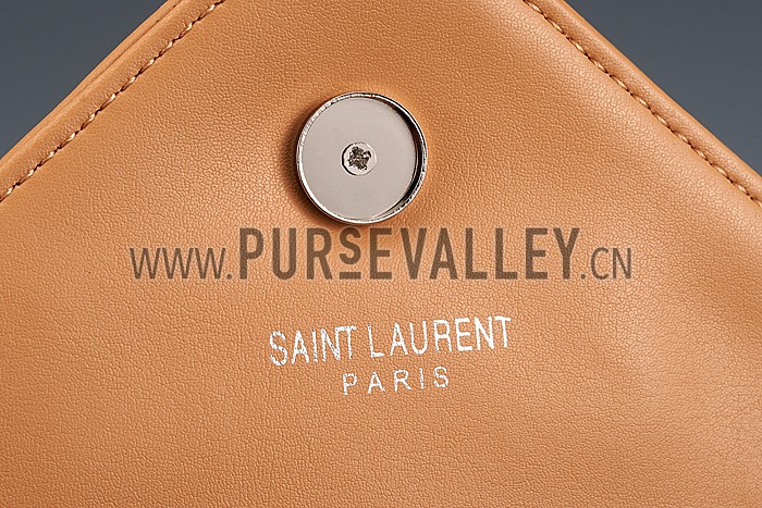 Saint Laurent College Matelasse Medium Bag Beige