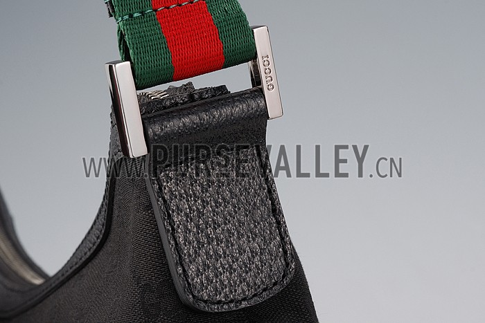 Gucci Original GG Canvas Messenger Bag Black