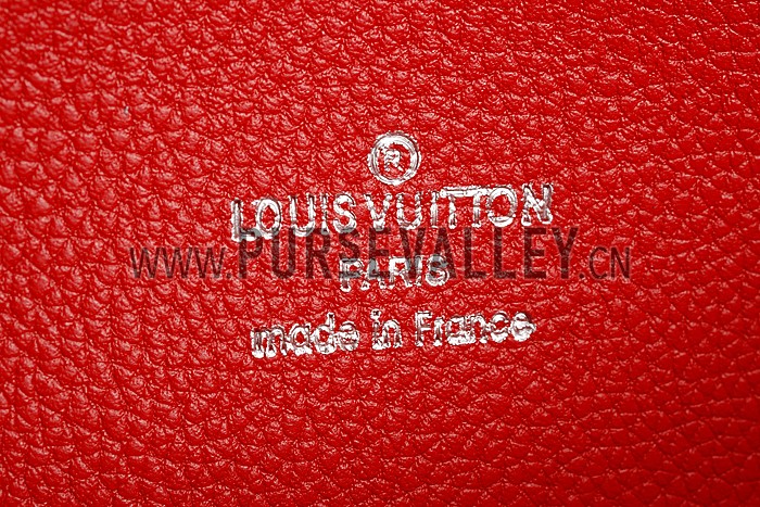 Louis Vuitton Empreinte Zippy Wallet With Studs Red