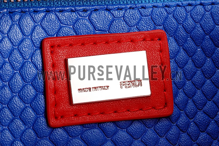 Fendi Peekaboo Mini Red Bag