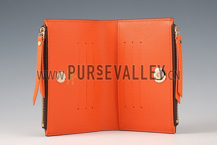Louis Vuitton Adele Compact Wallet Orange