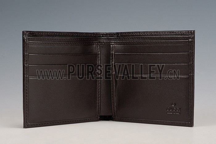 Gucci Supreme Web Bi-Fold Wallet