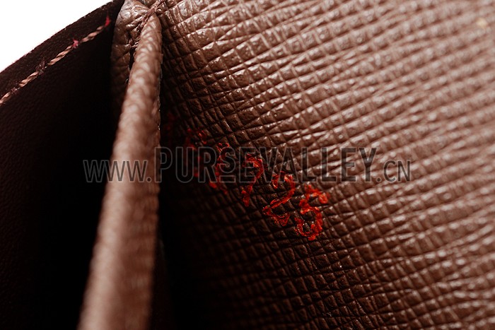 Louis Vuitton Damier Ebene Normandy Wallet Pink 18926655