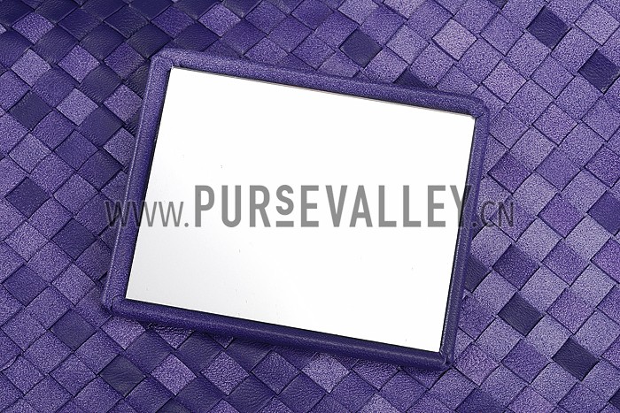 Bottega Veneta Intrecciato Hobo Purple Bag