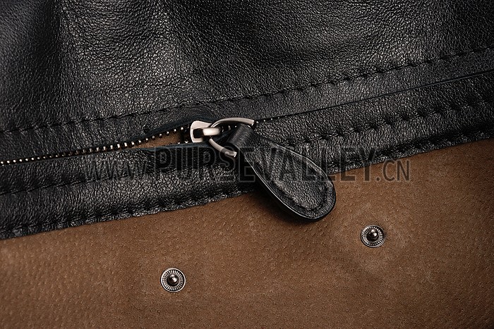 Bottega Veneta Washed Gardena Black Bag