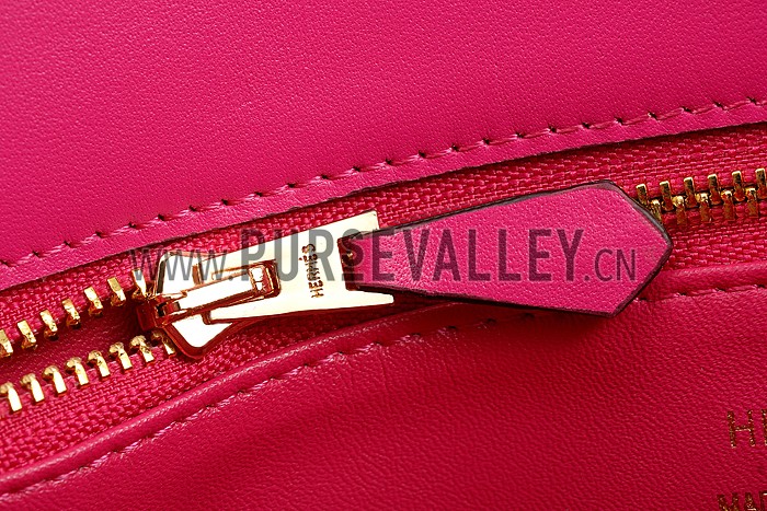Hermes Cherche Midi Fuchsia Bag