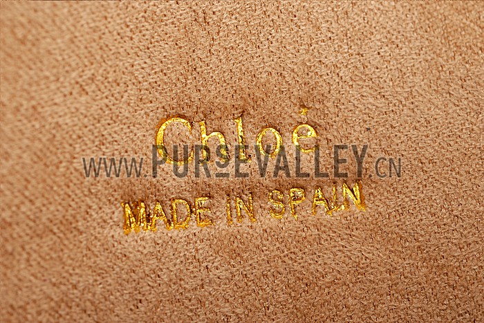 Chloe Faye Small Bag Dark Red and Python Pattern