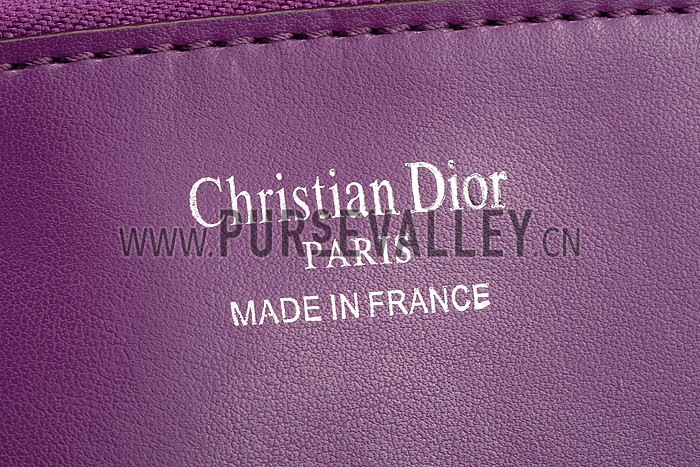 Diorissimo Medium Beige, Blue and Purple City Bag