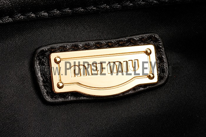 Miu Miu Top Handle Black