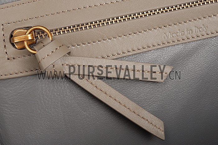 Celine Phantom Luggage Suede Leather Grey