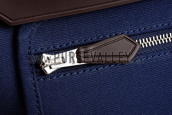 Hermes Herbag Blue