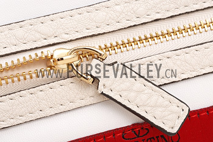 Valentino Viva Valentino Fabric Single Handle Bag White