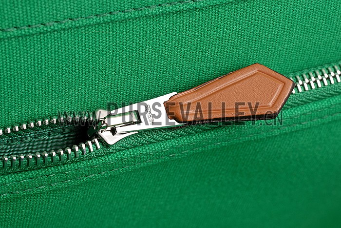 Hermes Herbag Tote Green