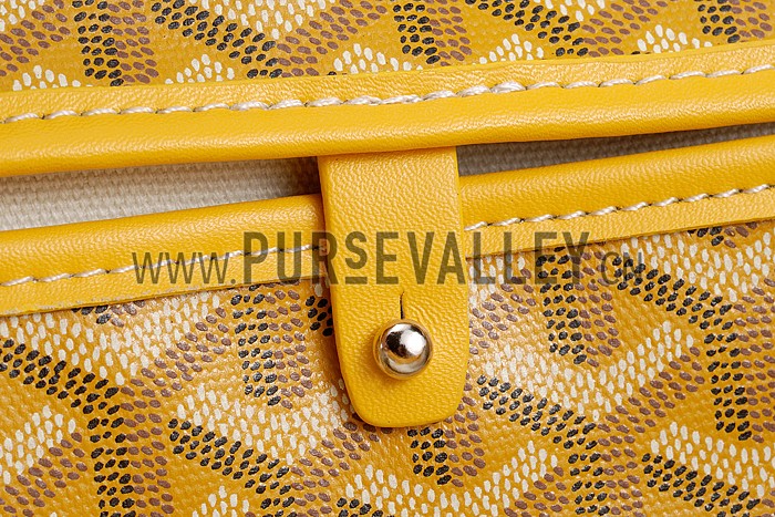 Goyard Marquises Yellow Tote 18926629