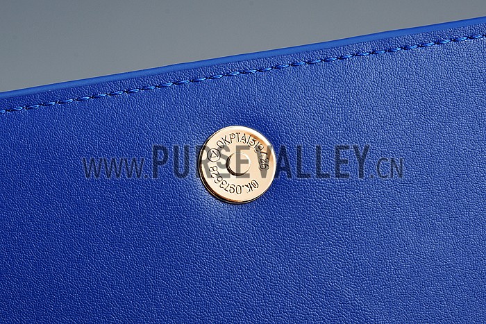 Saint Laurent Belle De Jour Clutch Blue 608311