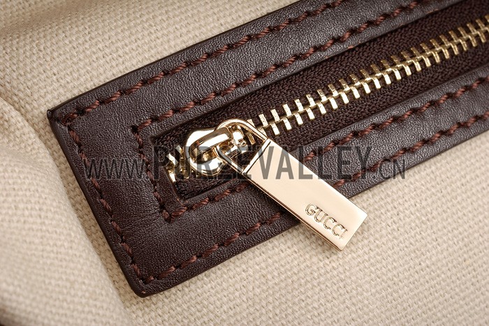 Gucci Ramble Ebony/Brown Tote