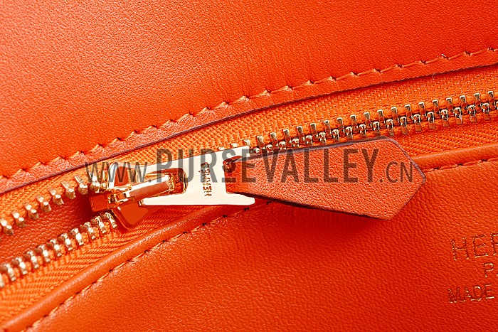 Hermes Cherche Midi Orange Bag