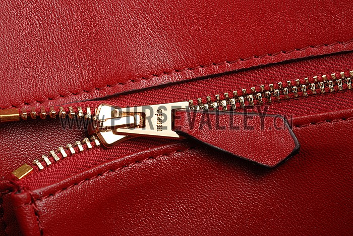 Hermes Cherche Midi Red Bag