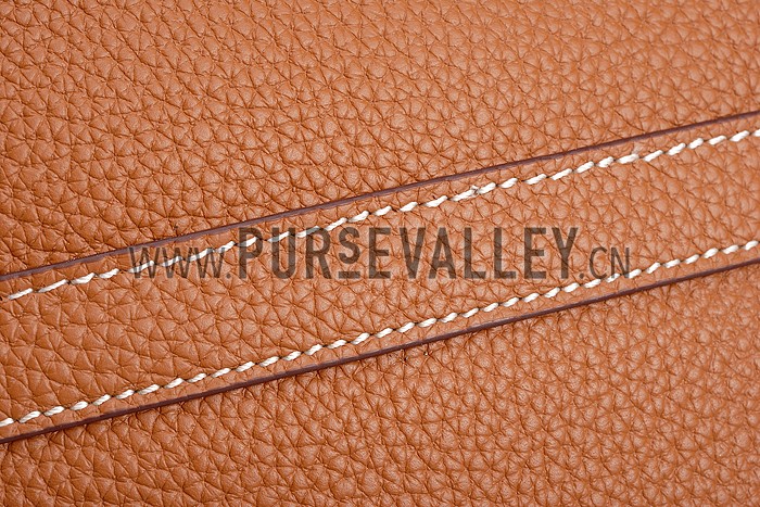 Hermes Man Messenger Large Tan Bag