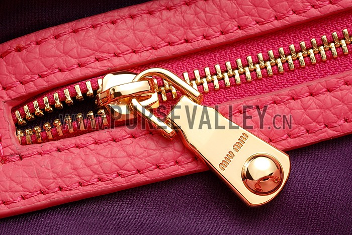 Miu Miu Satchel Rose Pink and Purple