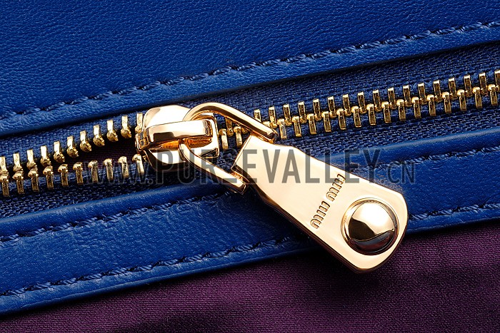 Miu Miu Matelasse Doctor Blue Bag