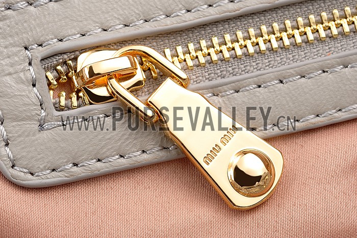 Miu Miu Top Handle Grey