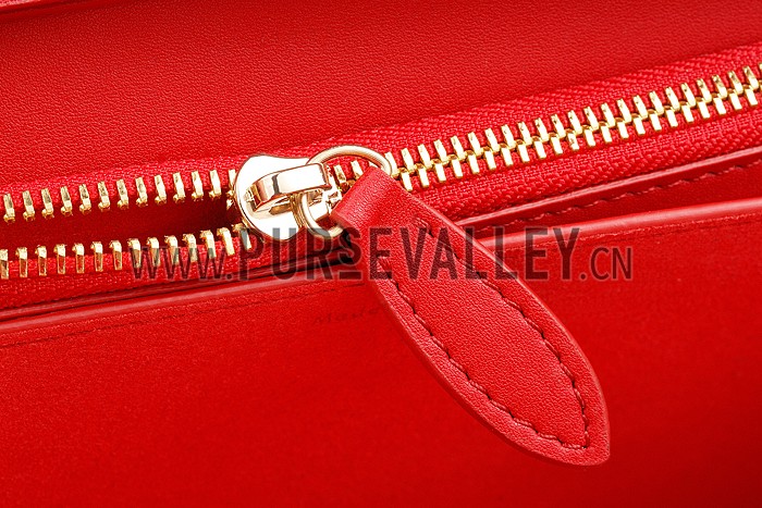 Celine Box Bag Red