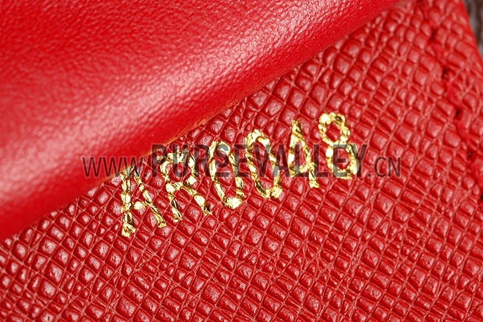 Louis Vuitton Emilie Wallet Chili Red