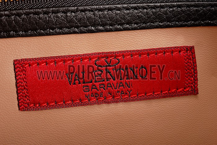 Valentino Viva Valentino Fabric B-Rockstud Bag Tan