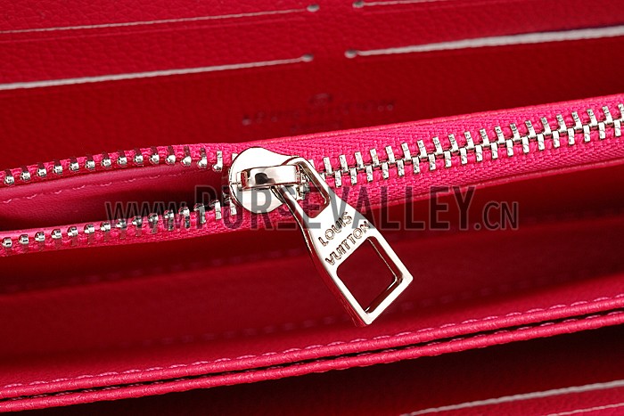 Louis Vuitton Empreinte Zippy Wallet With Studs Pink