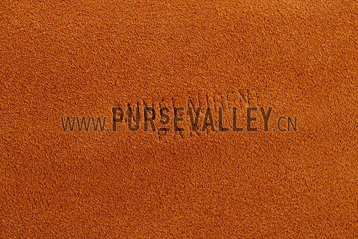 Saint Laurent College Matelasse Medium Fringed Suede Bag Tan