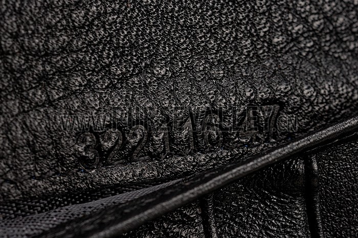 Gucci Long Wallet Black Leather