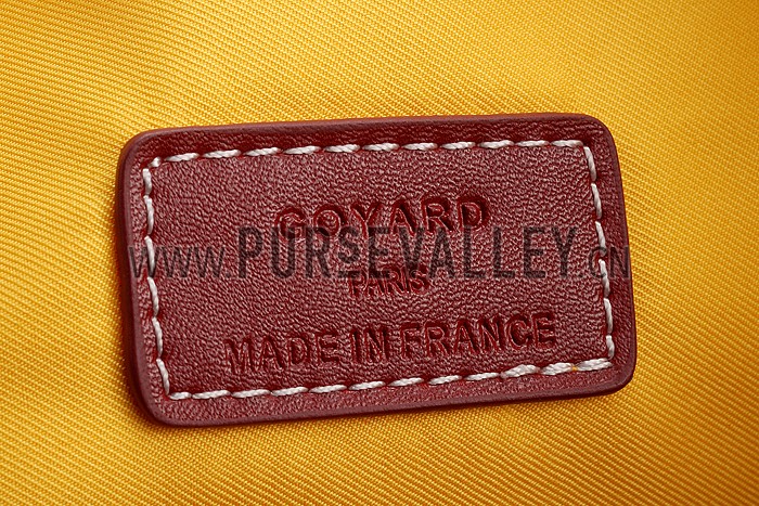 Goyard Large Pouch Dark Red
