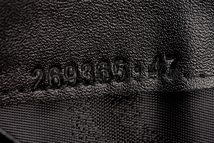 Gucci Canvas Wallet With Black Leather Trim