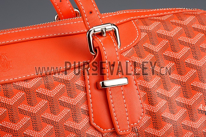 Goyard Boeing Orange Travel Bag 18926672
